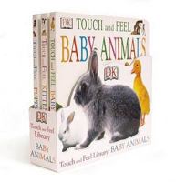 Touch and Feel Baby Animals Library 0756620295 Book Cover