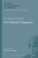 Porphyry: On Aristotle Categories 0888442653 Book Cover