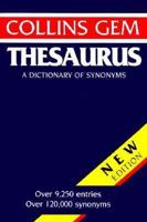 Collins Gem Thesaurus (Collins Gems) 0062765035 Book Cover
