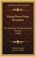 Going Down From Jerusalem: The Narrative of a Sentimental Traveller 1022102729 Book Cover