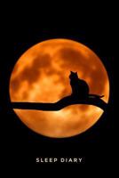 Sleep Diary | Full Moon Cat 1792610726 Book Cover
