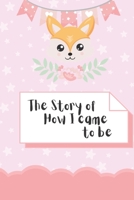 The story of how I came to be: A beautifully illustrated memory book for baby girl B09553NN1T Book Cover