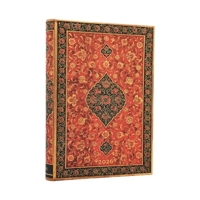 2026 Layla (Persian Poetry) Midi 12-month Day-at-a-Time Hardcover Flexi Dayplanner 2026 (Elastic Band Closure) 0349707537 Book Cover