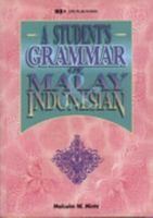 A Student's Grammar of Malay and Indonesian 9971003988 Book Cover
