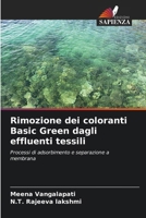 Rimozione dei coloranti Basic Green dagli effluenti tessili (Italian Edition) 6209807062 Book Cover