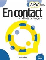 En contact livre de l'élève A1-A2 2090358122 Book Cover