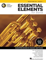 Essential Elements for Band - Baritone B.C. Book 1 with EEi B0DZ1B2SF2 Book Cover