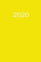 2020: Wochen Notizkalender 2020 A5 Gelb 1678914258 Book Cover