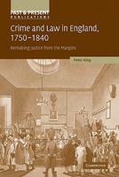 Crime and Law in England, 1750-1840 0521129540 Book Cover