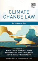 Climate Change Law: An Introduction 1839101296 Book Cover