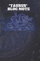 *taurus* Bloc Note: Bloc Note B084QM3PFS Book Cover
