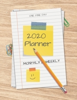 2020 Planner Monthly Weekly: January 1, 2020 through December 31, 2020.  Year overview with undated week at a glance layouts.  Desk top notes, pad and pencil. 1661465366 Book Cover