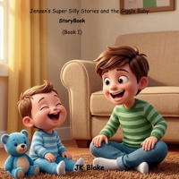Jensen’s Super Silly Stories and the Giggle Baby: A Funny, Faith-Filled Bedtime Story About Brothers (Book 1) B0GXBCH7LR Book Cover