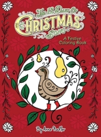 The 12 Days of Christmas Song: A Festive Coloring Book for Kids and Adults 1958428205 Book Cover