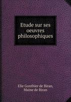 Etude Sur Ses Oeuvres Philosophiques 5519001618 Book Cover