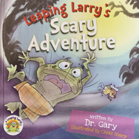 Leaping Larry's Scary Adventure 099049425X Book Cover