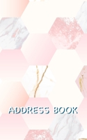 Address Book: Elegant, Modern Address Book with Enough Spaces for 150 Contacts' Names, Addresses, Home and Mobile Telephone Numbers, e-mail Addresses, and Birthdays 1705960596 Book Cover