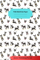 Dog Sloth Theme Wide Ruled Line Paper 1706272162 Book Cover