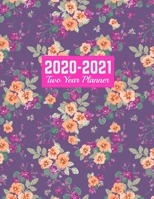 2020-2021 Two Year Planner: Calendar Year Vision Planner (January 2020 - December 2021) - Monthly and Weekly Schedule Organizer and Journal Art Cover 00023189 171296285X Book Cover