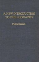 A New Introduction to Bibliography 0198181507 Book Cover