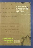Latinx Lives in Hemsipheric Context 1478003588 Book Cover