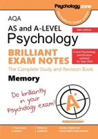 AQA A-Level Psychology Brilliant Exam Notes: Updated for 2025 specification 1906468761 Book Cover