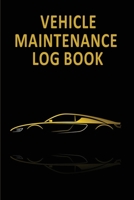 Vehicle Maintenance Log Book: Car Repair And Maintenance Record Book Automotive Service Notebook Oil Change Logbook Auto Expense Diary Automobile, Truck Or Motorcycle 1008921653 Book Cover