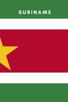 Suriname: Country Flag A5 Notebook to write in with 120 pages 1698488866 Book Cover