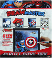 Drawmaster Marvel Avengers: Captain America and Red Skull 2924866081 Book Cover