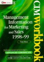 Management Information for Marketing & Sales (The Marketing Series) 0750640332 Book Cover