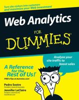 Web Analytics For Dummies (For Dummies (Computers)) 0470098244 Book Cover