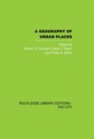 Geography of Urban Places 0415489571 Book Cover