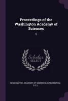 Proceedings of the Washington Academy of Sciences, Volume 5 1144541018 Book Cover