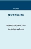 Sprache Ist Alles (German Edition) 3740729961 Book Cover