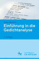 Einführung in die Gedichtanalyse. 3476122840 Book Cover