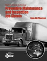 Mdt: Job Sheets For Preventive Maintance Inspection 1418063428 Book Cover