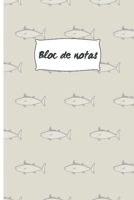 Bloc de Notas: Cuaderno Lineado Con Fondo de Peces. Cuaderno O Bloc de Notas O Apuntes, Diario O Agenda. 1679771221 Book Cover