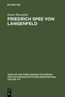 Friedrich Spee Von Langenfeld 3110053330 Book Cover