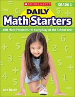 Daily Math Starters: Grade 1: 180 Math Problems for Every Day of the School Year 1338159577 Book Cover