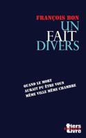 Un Fait Divers 153738435X Book Cover