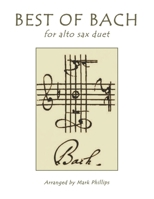 Best of Bach for Alto Sax Duet 166164497X Book Cover