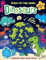 Glow-in-the-Dark Dinosaurs Sticker Activity Book 1917082568 Book Cover
