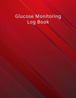 Glucose Monitoring Log Book: Diabetes, Blood Sugar Log. Daily Readings Before & After for Breakfast, Lunch , Dinner, Night. With Daily Notes 8.5 x 11 inch 115 Page 1700075160 Book Cover