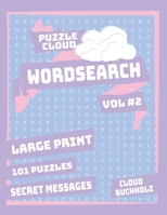 Puzzle Cloud Word Search Vol 2 (Large Print) B08DSX7745 Book Cover