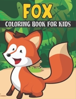 Fox Coloring Book For Kids: 50 Baby Fox Coloring Pages B08YQFVR6B Book Cover