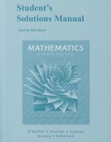 Student Solutions Manual for Mathematics for Elementary School Teachers 0321448588 Book Cover