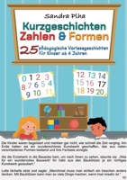 KitaFix-Kurzgeschichten Zahlen & Formen: 25 pädagogische Vorlesegeschichten für Kinder ab 4 Jahren (German Edition) 338444745X Book Cover