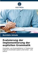 Evaluierung der Implementierung der expliziten Grammatik 6202831413 Book Cover