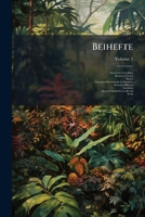 Beihefte, Volume 1 1179852729 Book Cover