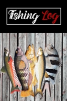 Fishing Log Book: Fisherman Notebook Record Tracker For Men, Record Catches,Track Weather, Location, Fish Species and Write Down Trip Stories B083XTHDYZ Book Cover